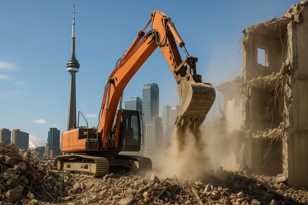 Demolition & Site Preparation in Toronto & GTA